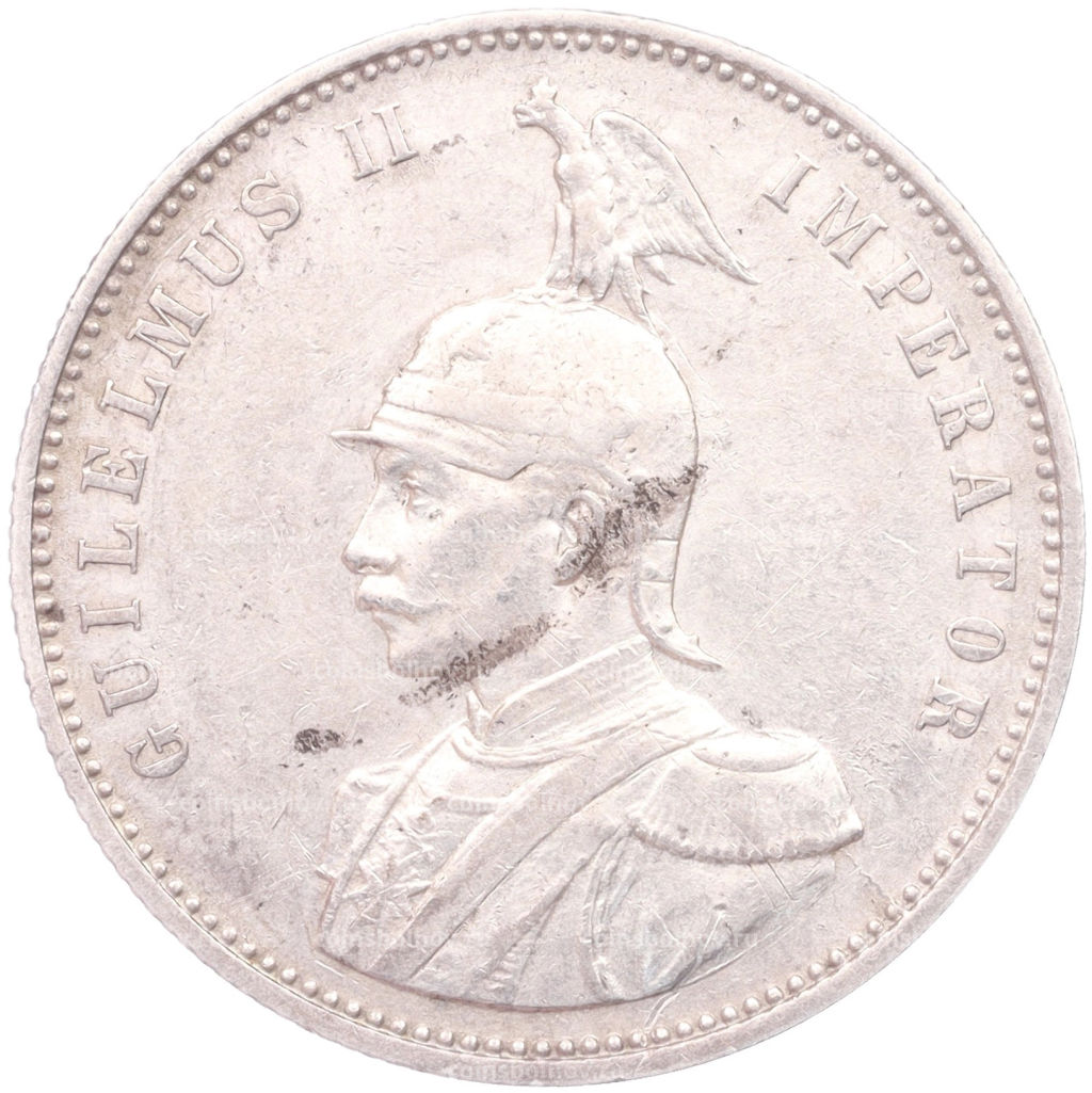 Монета 1 рупия 1911 года J Германская Восточная Африка