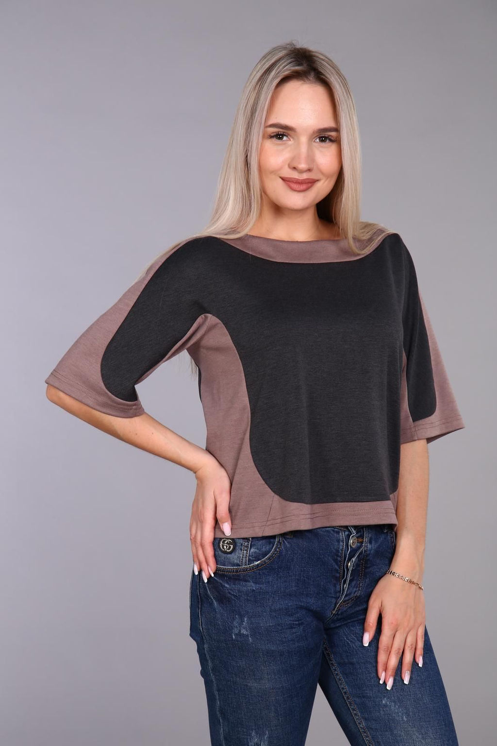 IV-CAPRIZ Профиль - футболка какао фото 10