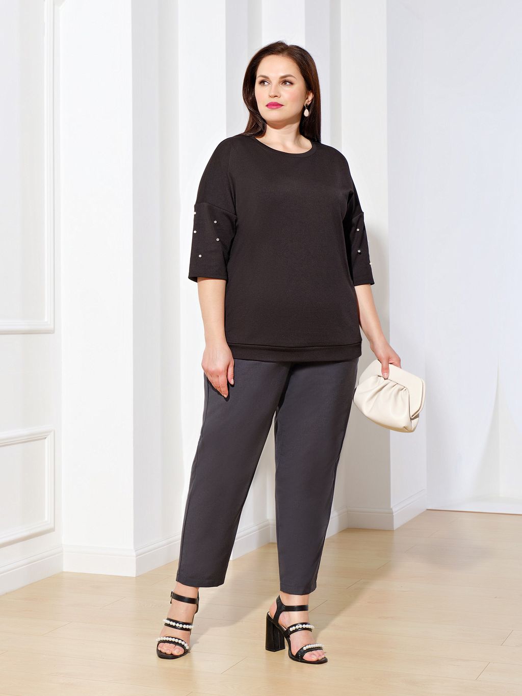 Джемпер 0027-40 черный