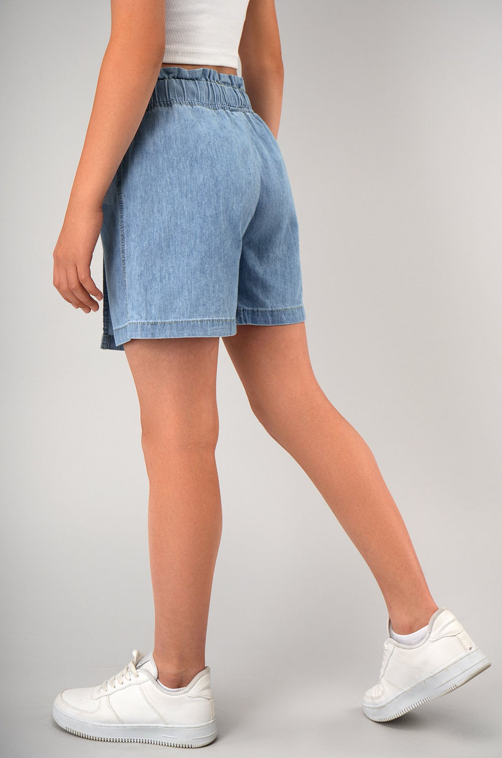 Джинсовая юбка-шорты для девочки Happyfox