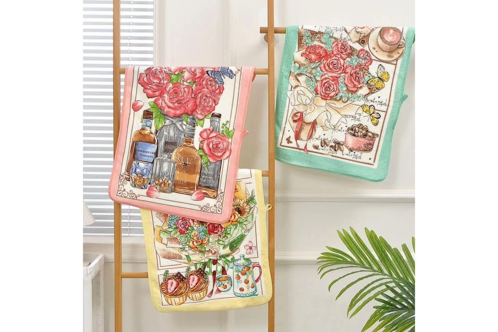 Полотенце микрофибра Котики - 2102 Р, 2103 МР в шоколадке МР - Наталья-текстиль фото 2