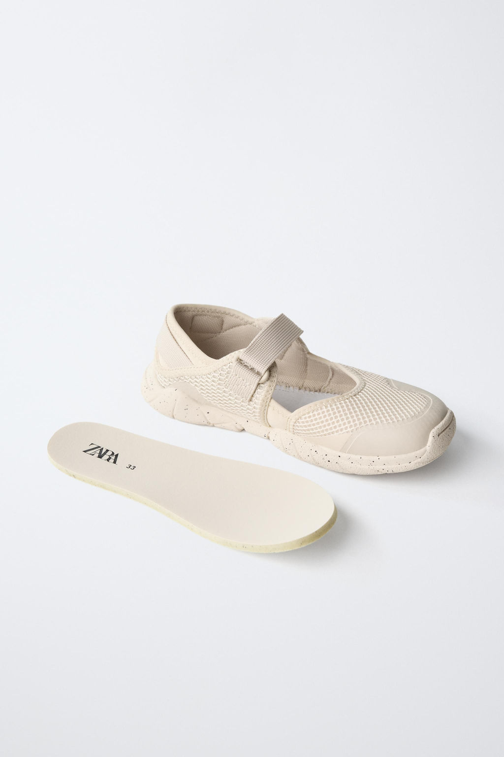 BAILARINA DEPORTIVA BAREFOOT / Blanco Crudo - Zara фото 4