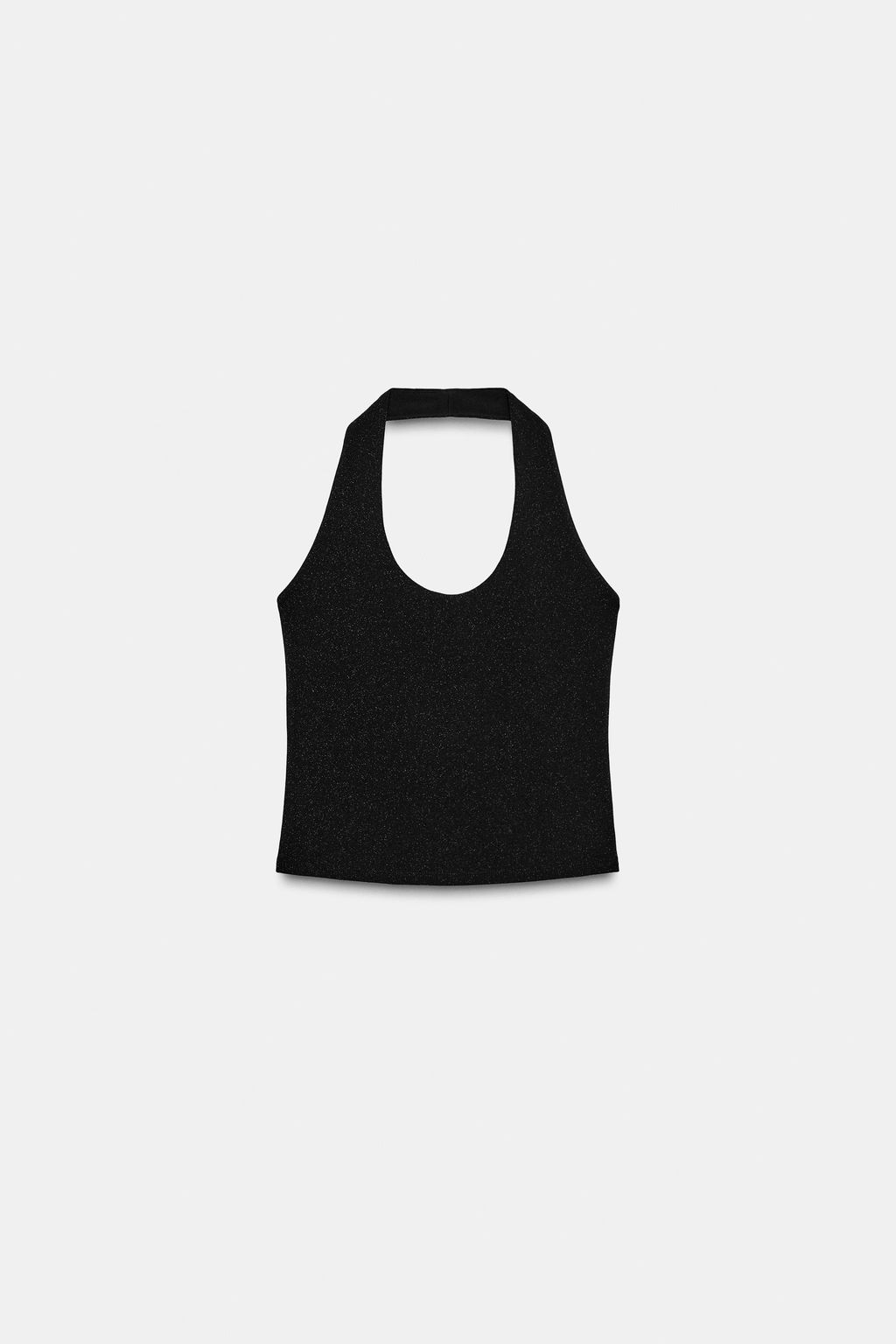 SHINY STRETCH HALTER TOP - Zara фото 8