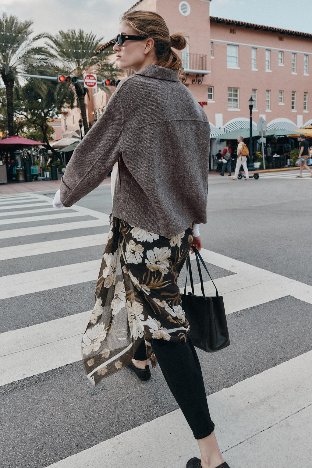 FLORAL PRINT SCARF - Zara фото 4