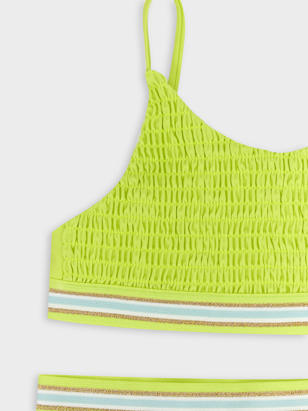 Купальник раздельный для девочек желтый - Mark formelle фото 7