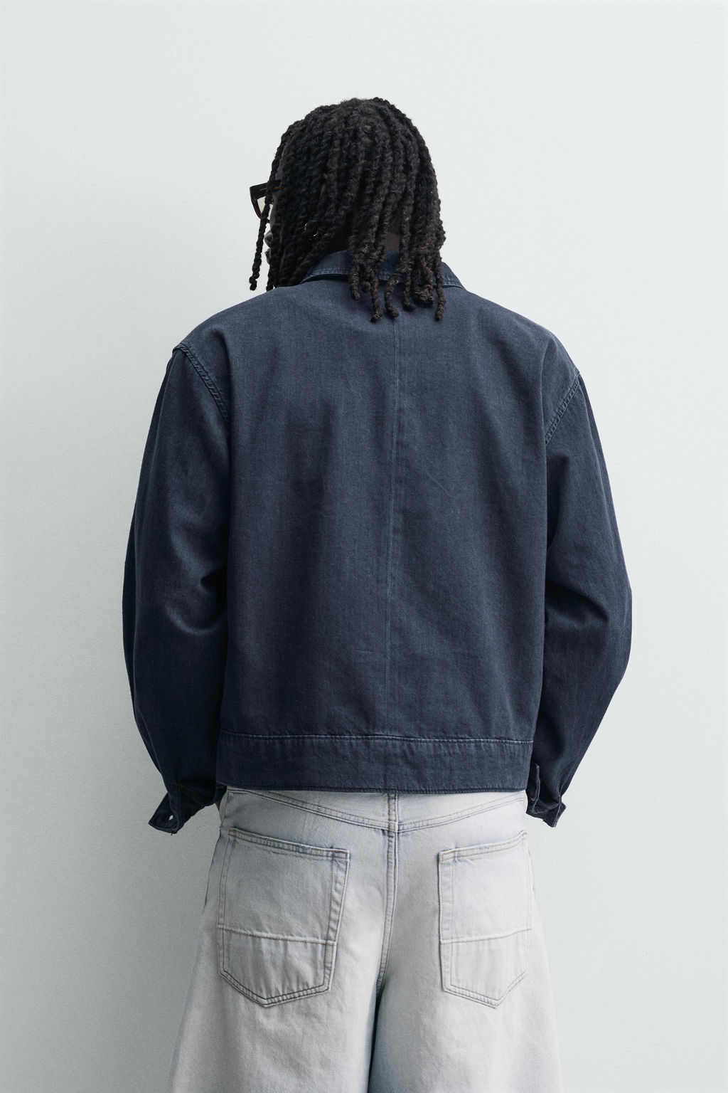 SOBRECAMISA DENIM LIGERO / ?ndigo
