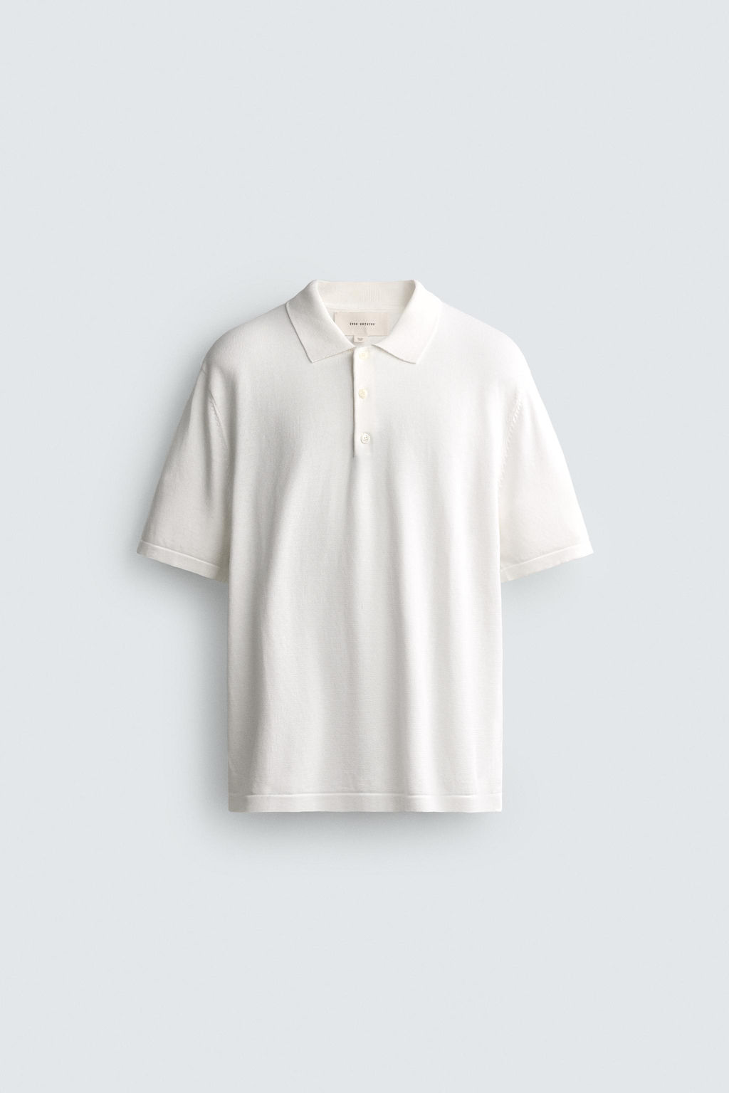 POLO PUNTO REGULAR FIT / Blanco