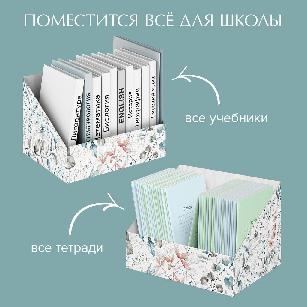 VAL OF-BC-2Rmono Коробка-органайзер для хранения, 30*23*20 см, набор 2 шт., моно, OPUS ROMANO FLORA, шт - Valiant фото 56