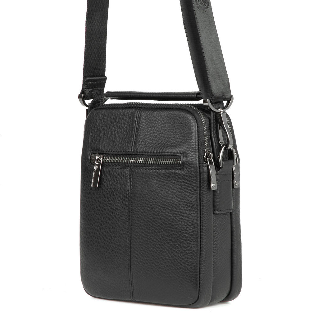 Мужская кожаная сумка - Barcelo biagi фото 2