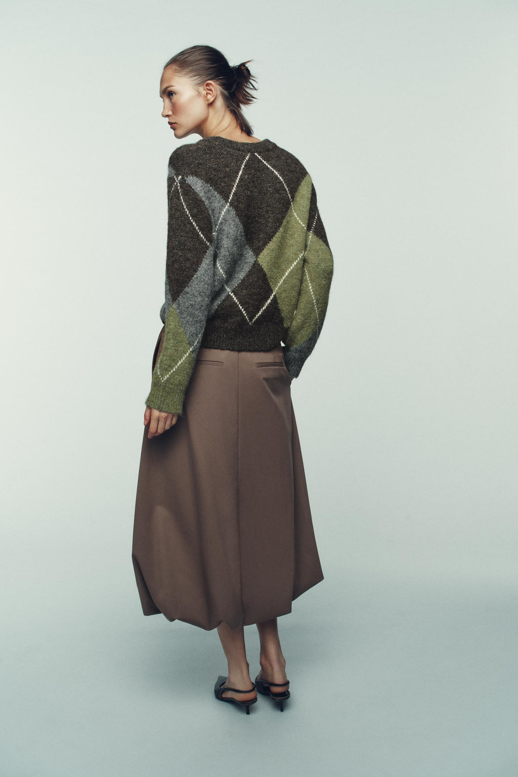 DIAMOND KNIT JUMPER - Zara фото 5
