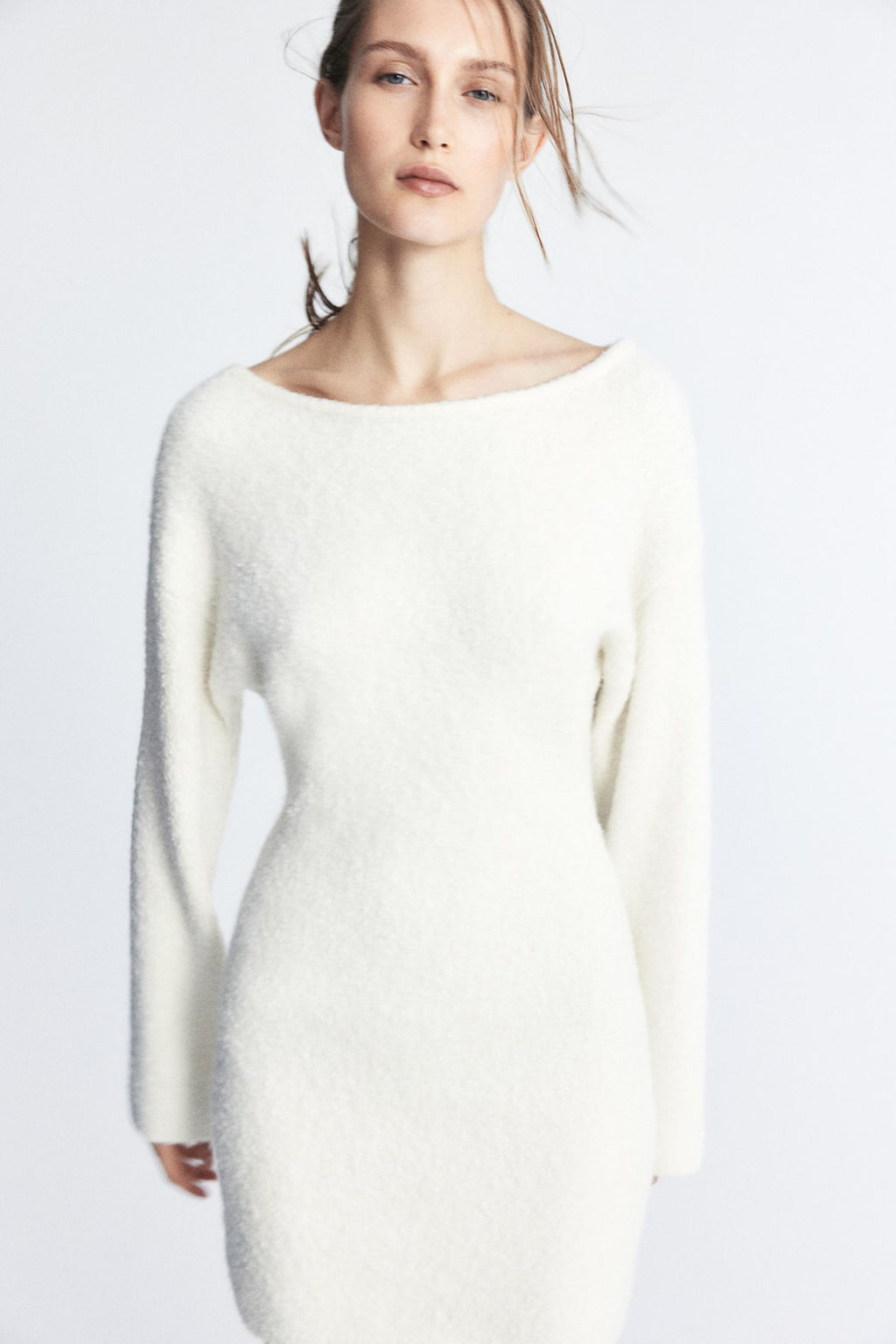 Vestido en punto boucle