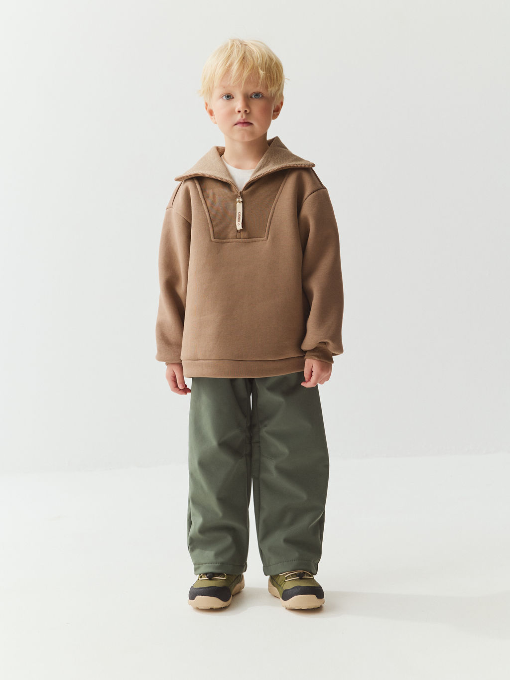 Свитшот Какао утепленный - Bungly фото 6