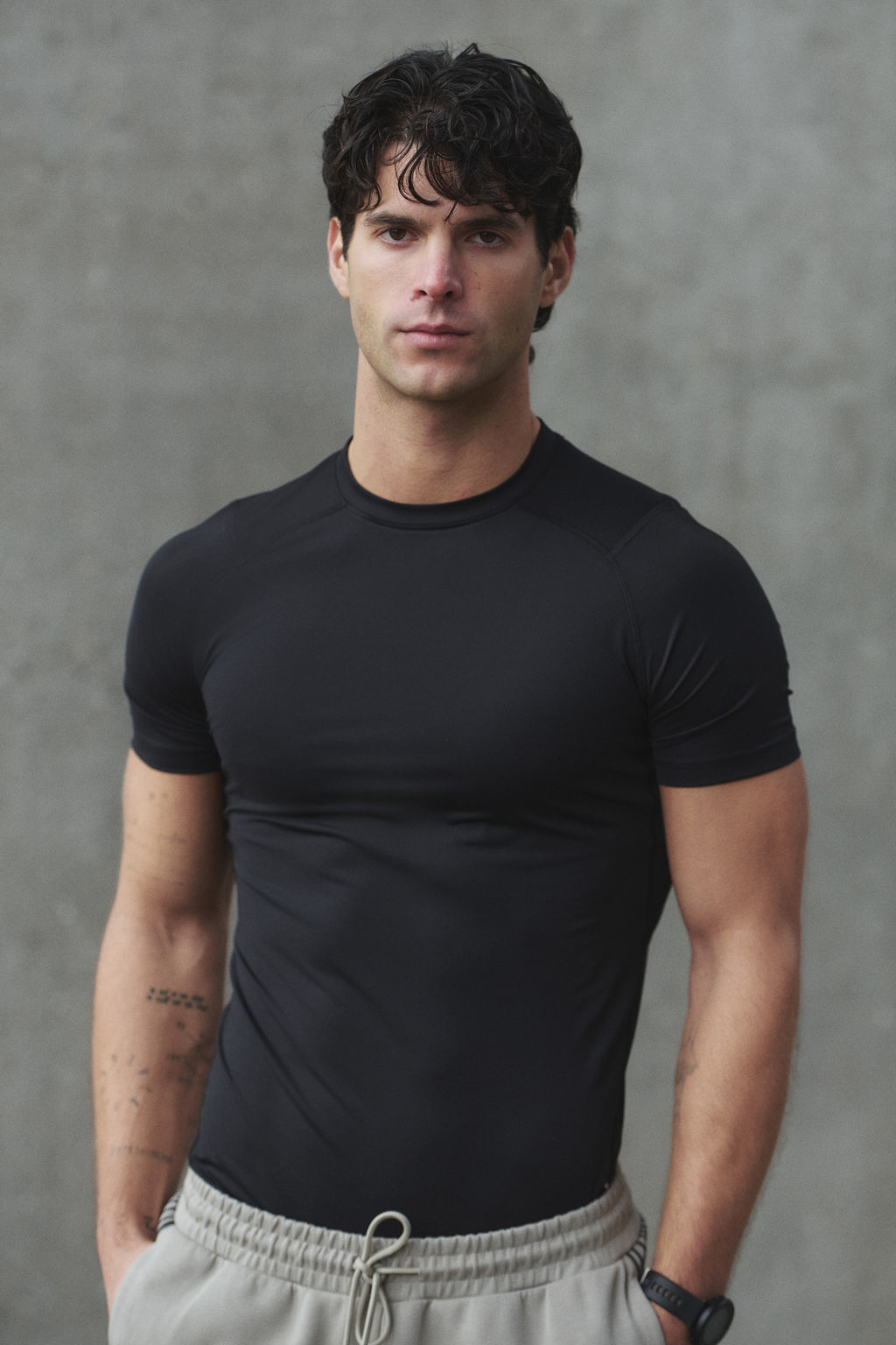 Camiseta de deporte con DryMove Compression Fit - H&m фото 5