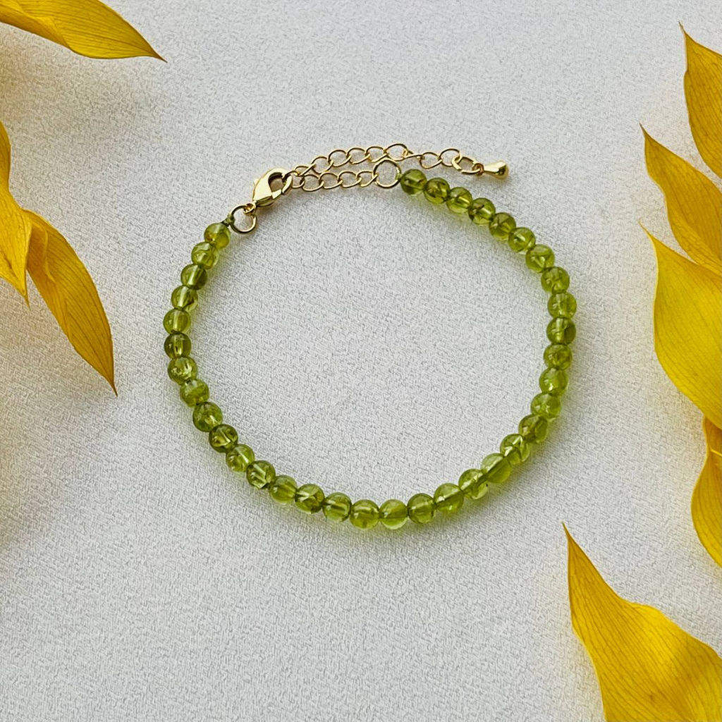 Браслет из Хризолита (Перидот) 18,5 см +