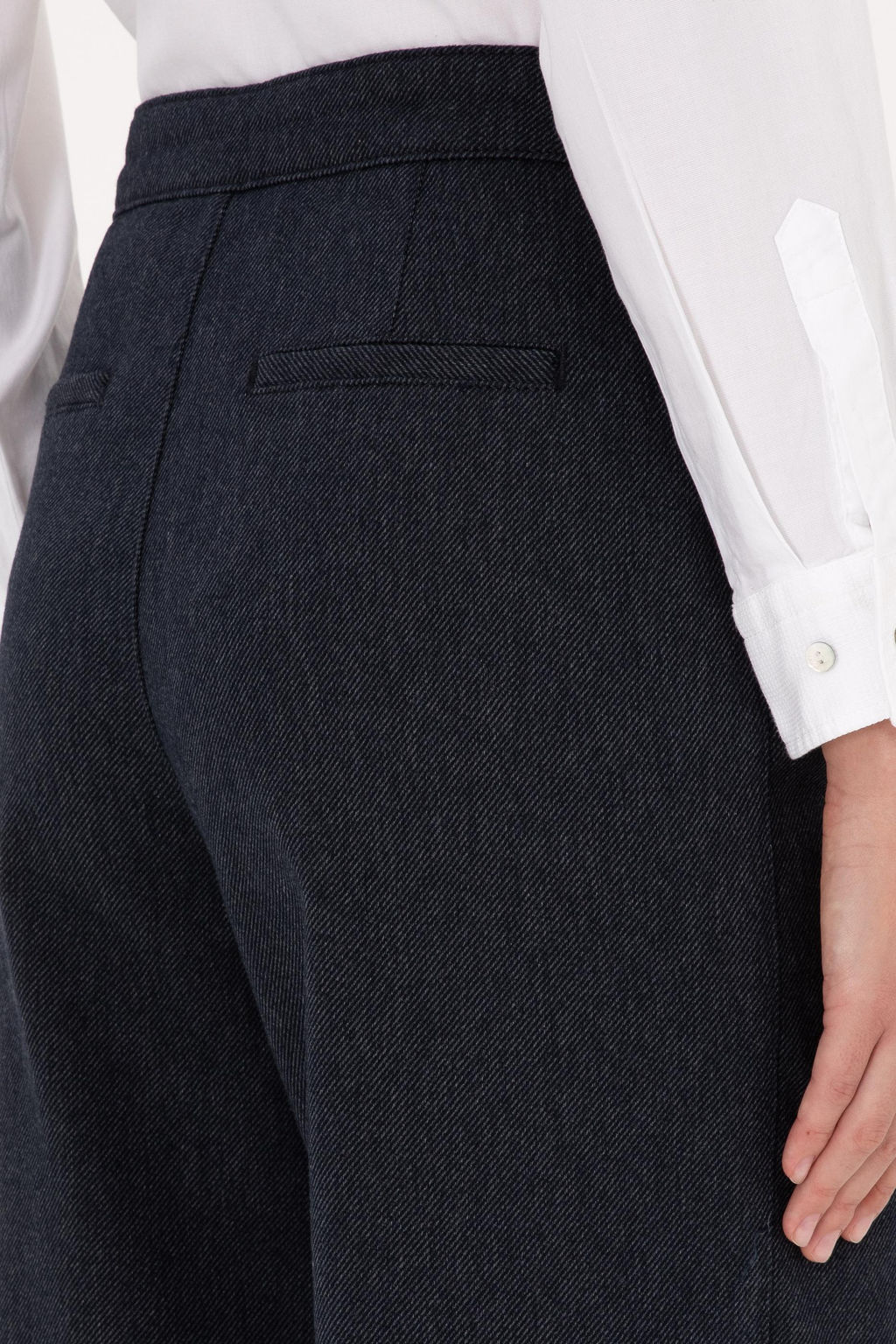 Kad_n Lacivert Kanvas Pantolon - U.s. polo assn фото 6