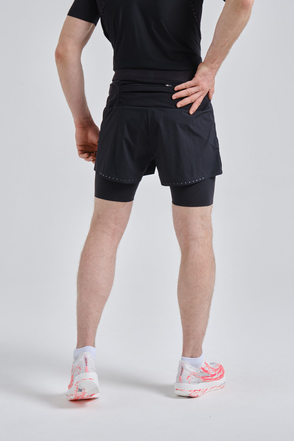 Шорты беговые Черный - Anta фото 5