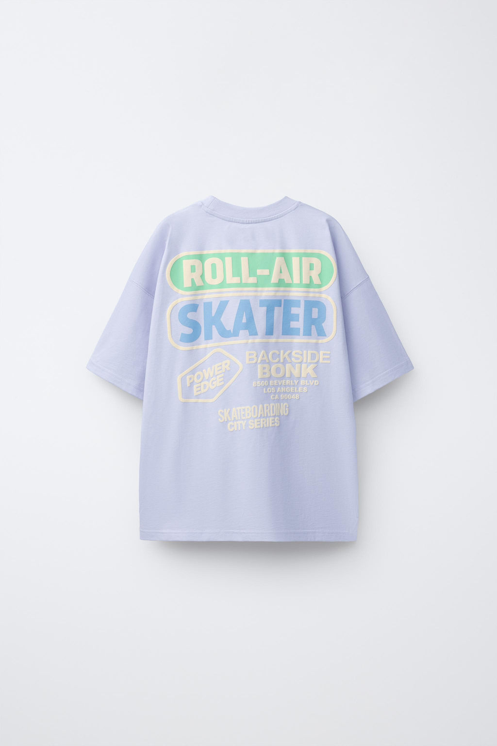 CAMISETA ESTAMPADO SKATE RELIEVE / Malva - Zara фото 2