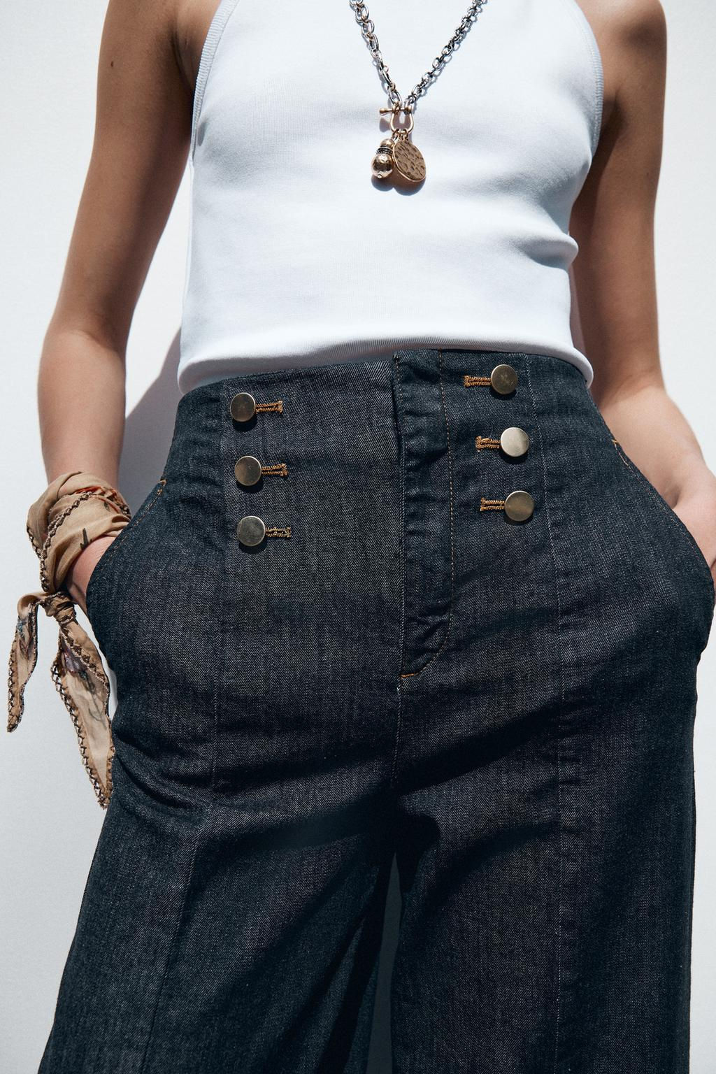BUTTON CULOTTES - Zara фото 6
