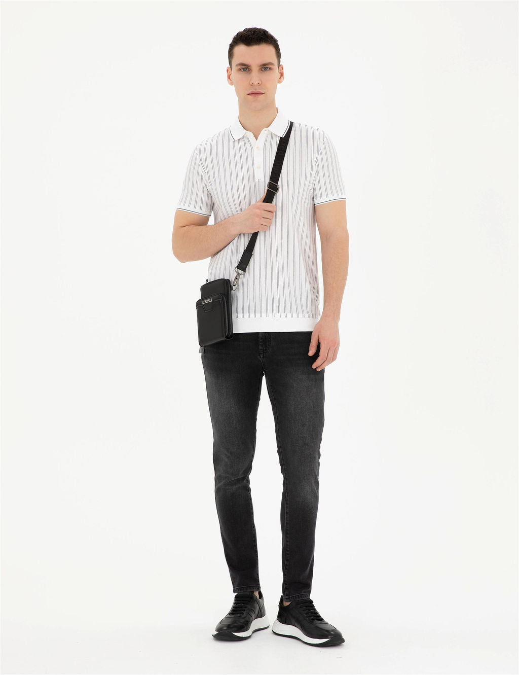 Antrasit Slim Fit Jean Pantolon - Pierre cardin фото 3