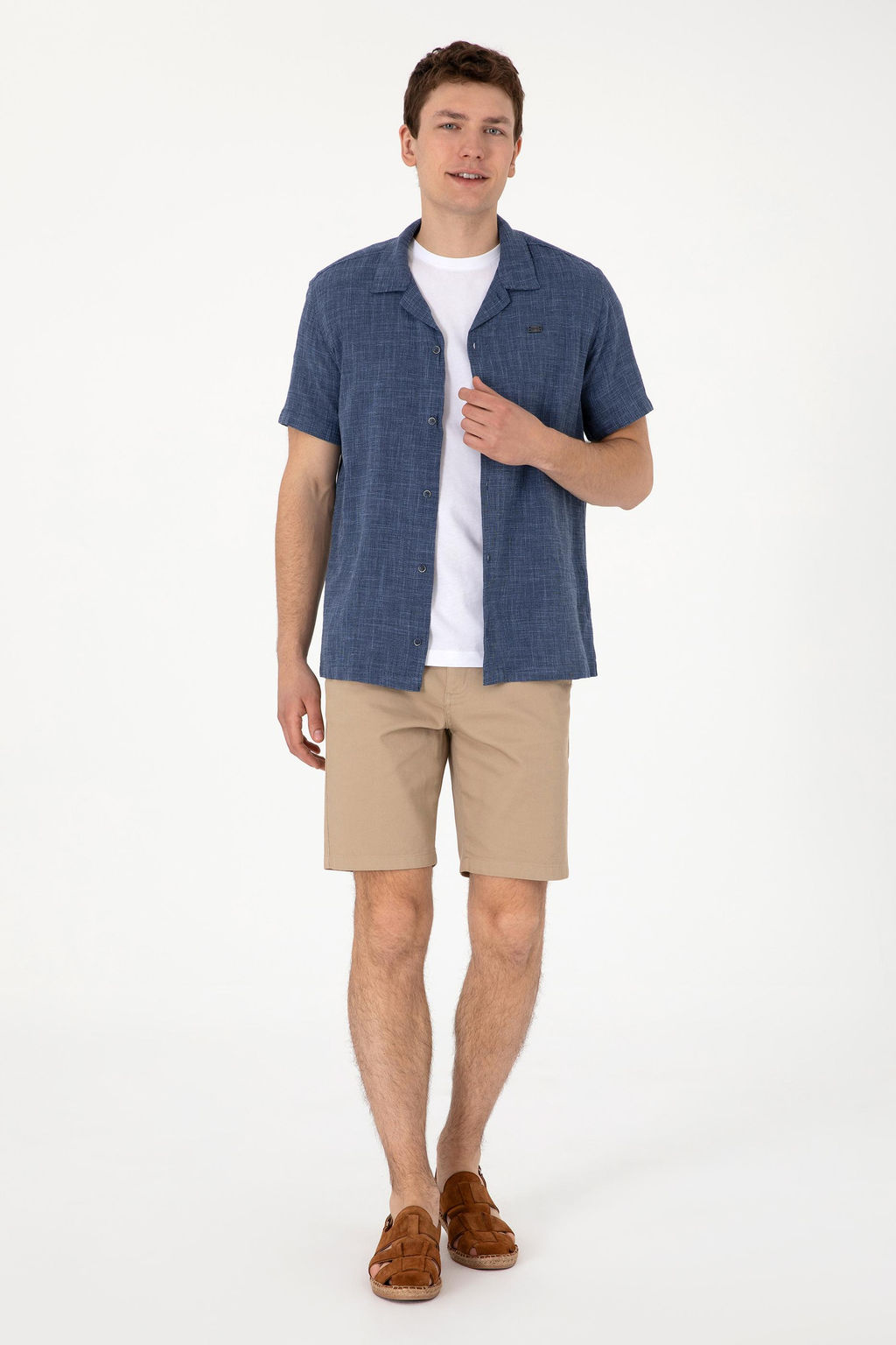 Erkek A__k Haki Dokuma _ort Sepette S_rpriz _ndirim - U.s. polo assn фото 3