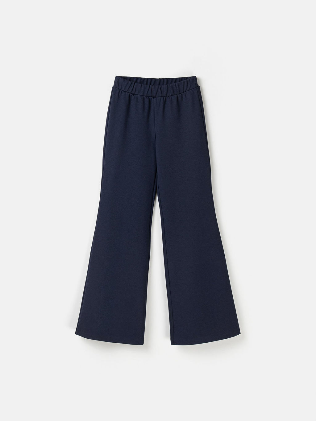 Брюки клёш Синие для девочки 7+ - Bungly фото 2