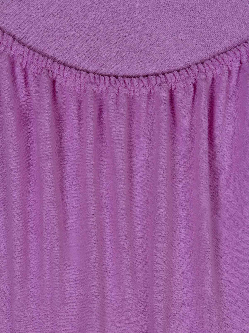 Простыня на резинке Махра - Сирень 90х200х20