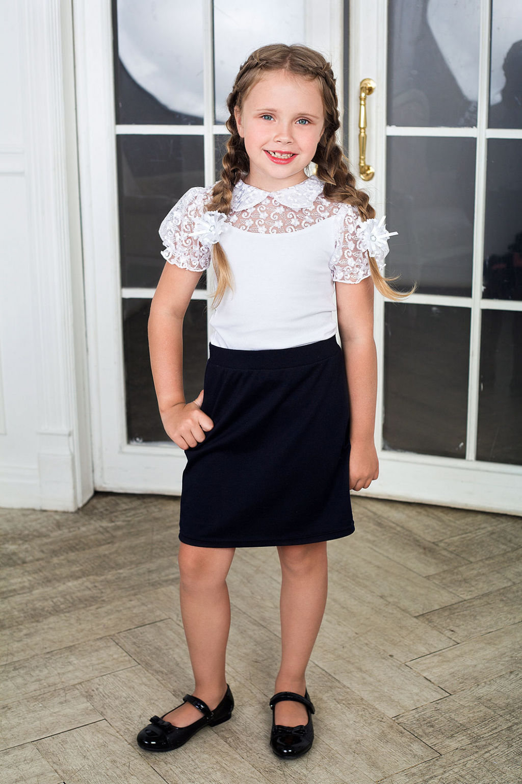 Блузка "Беатриса", белый