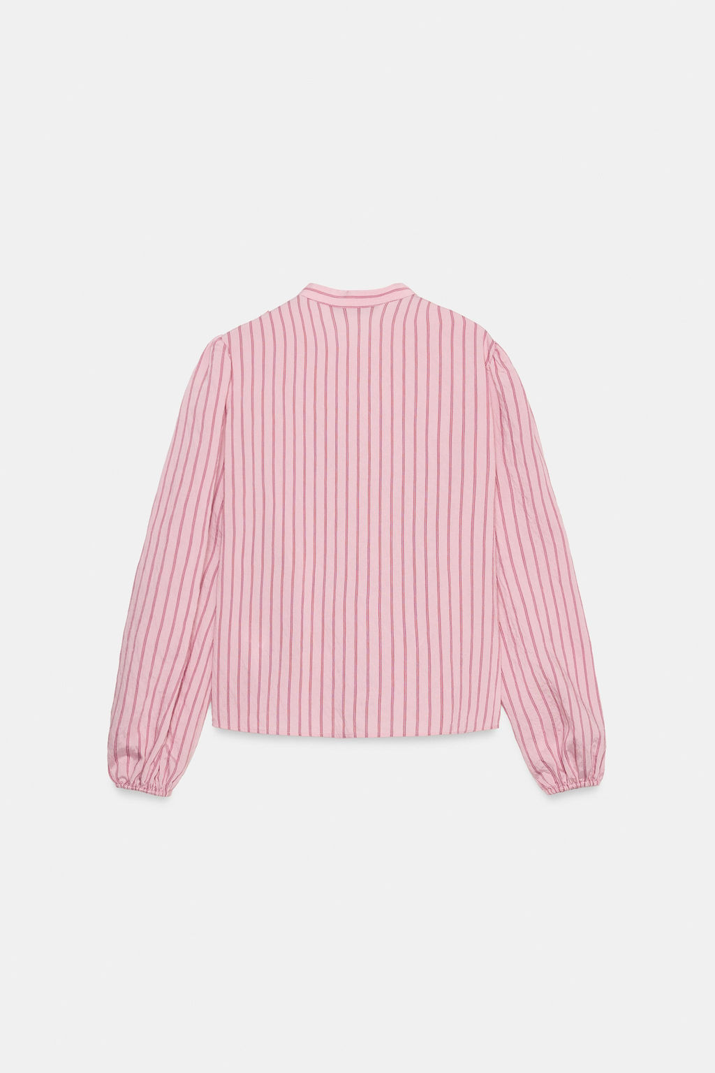 STRIPED SHIRT WITH RUFFLES - Zara фото 15