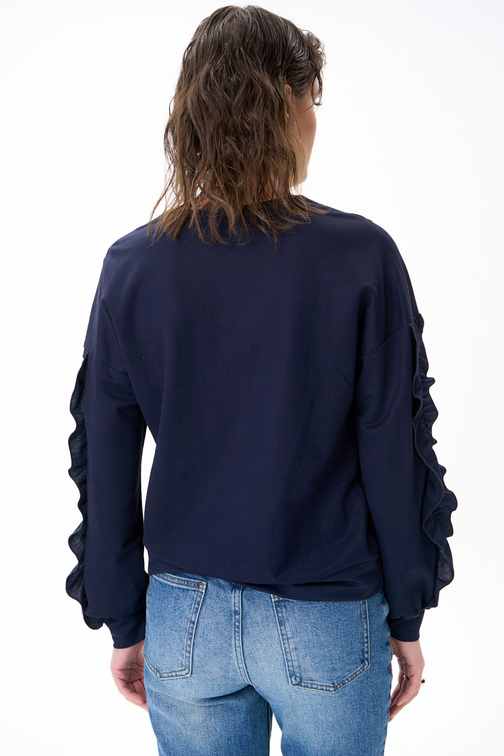 Свитшот Ния (тёмно  синий)