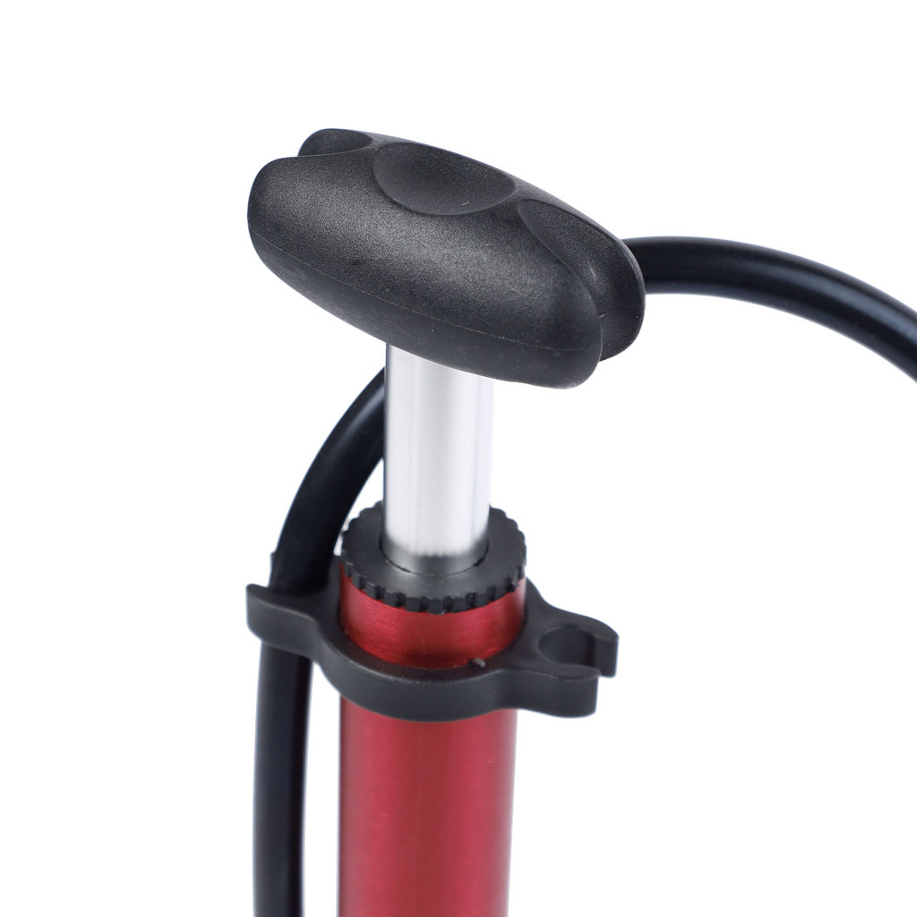 Насос для велосипеда ручной COMIRON STORM, алюминиевый цилиндр стальная складная ножка ручка и основание литой пластик Presta-Schrader, 11 бар /уп 50/ - Галеонтрейд фото 12