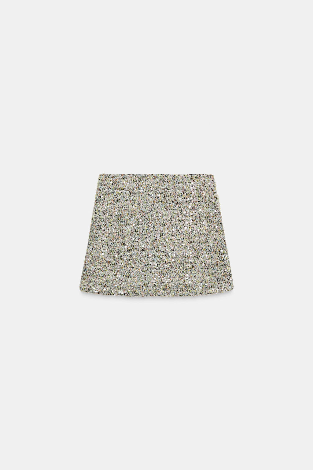 SHORT SEQUIN SKIRT