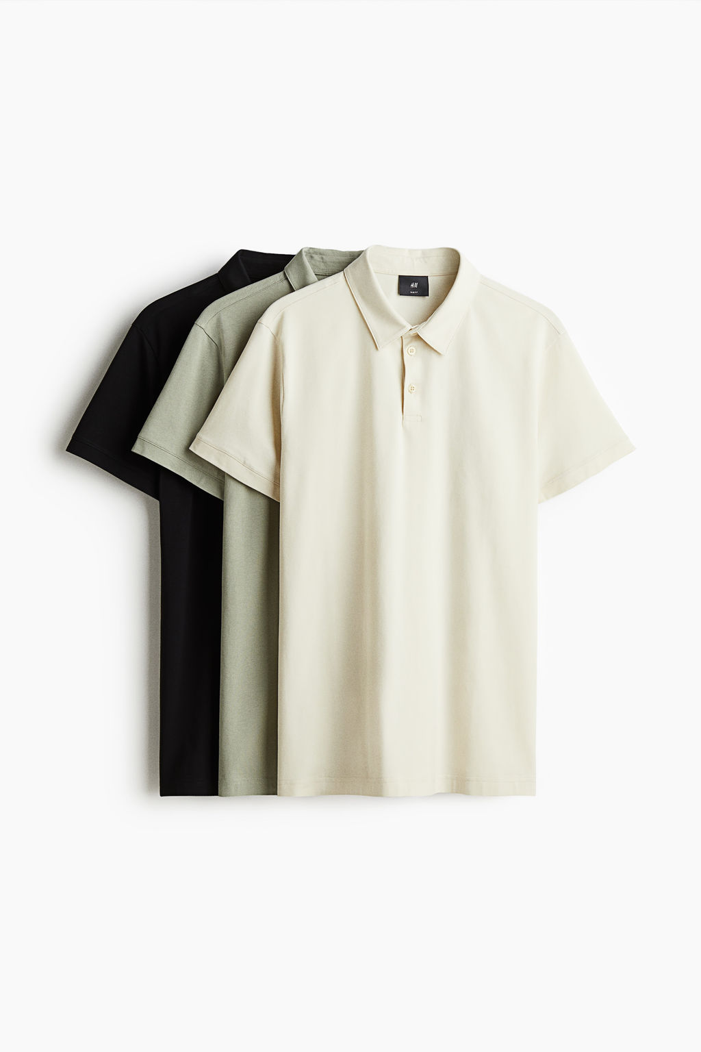 Pack de 3 polos Slim Fit - H&m фото 2