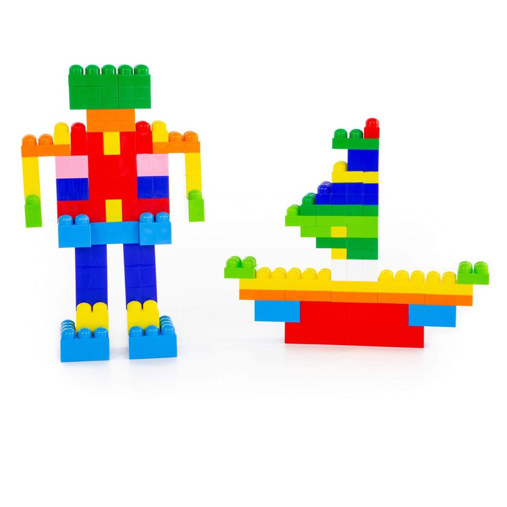 Конструктор Великан (162 элемента) (в мешке) - Полесье фото 5