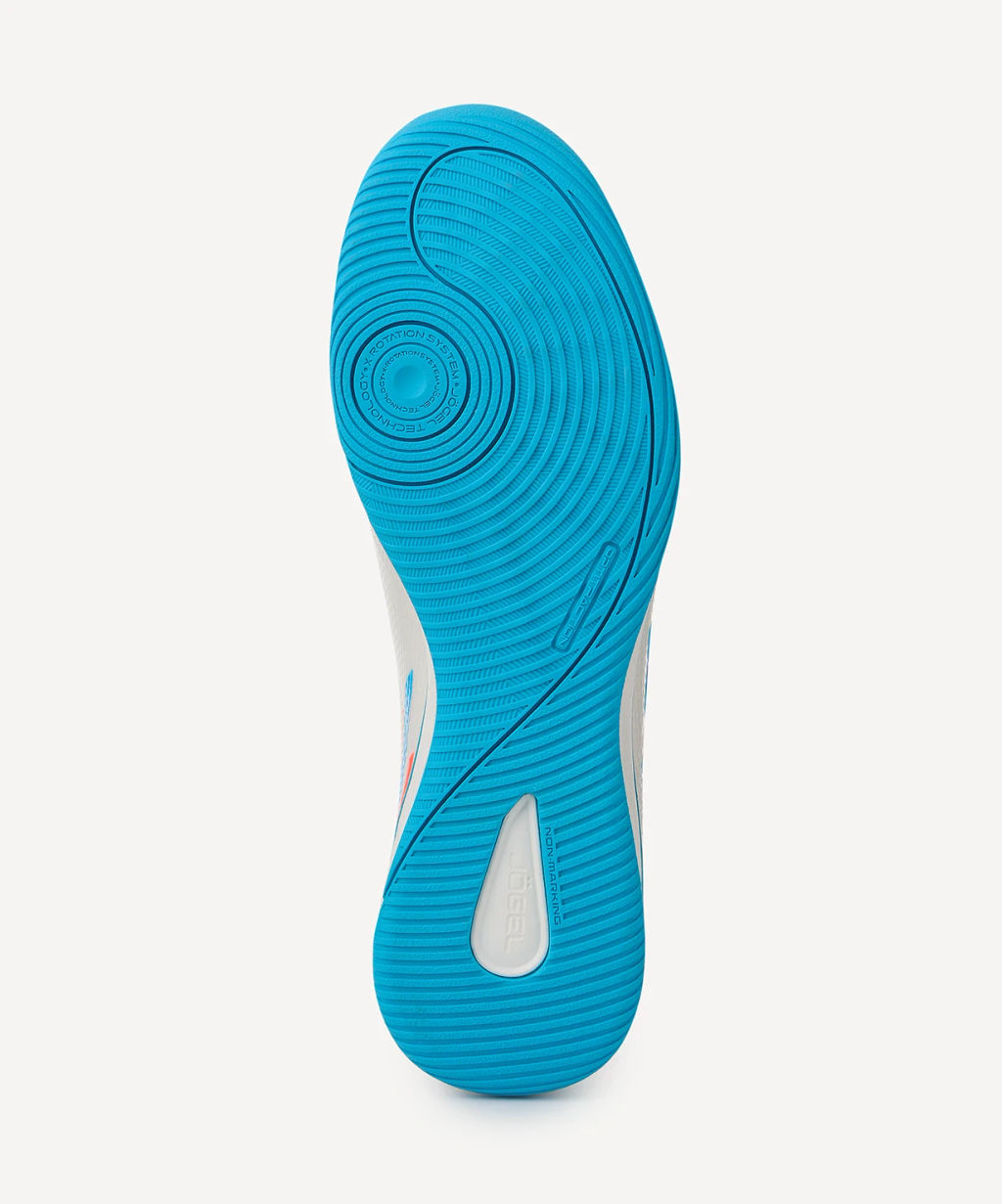 Бутсы зальные JOGEL Evofly IN PRO White/blue  фото 5