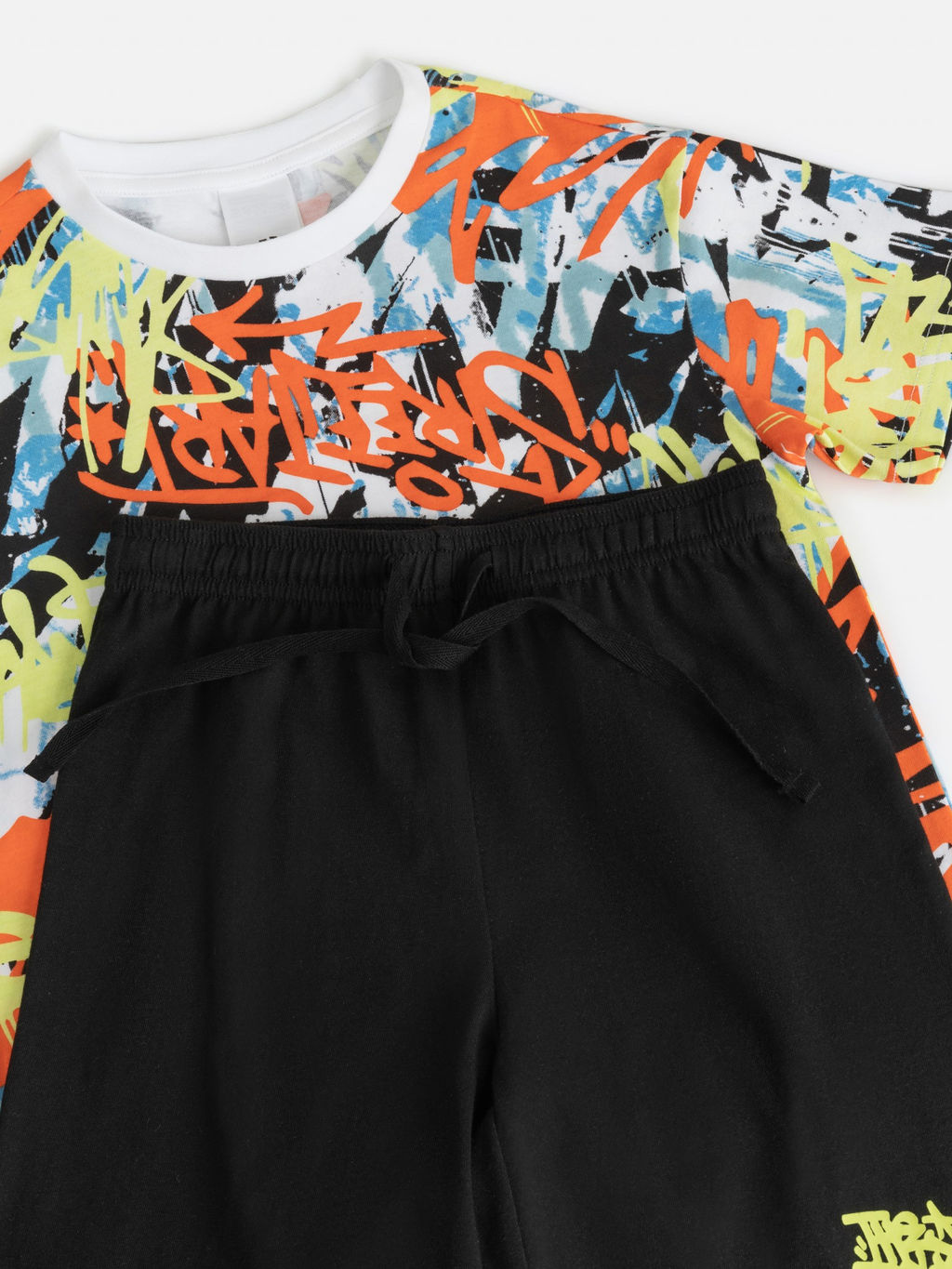 ACOOLA / Набор детский для мальчиков ((1)футболка и (2)шорты) Kabi разноцветный  фото 5