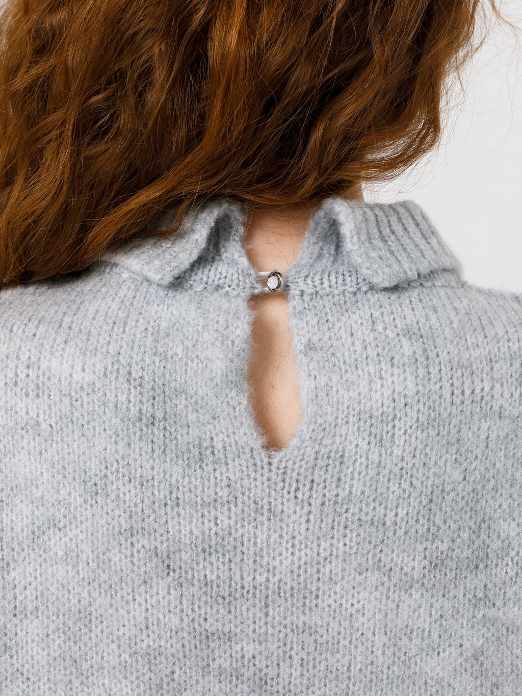 Блузка вязаная