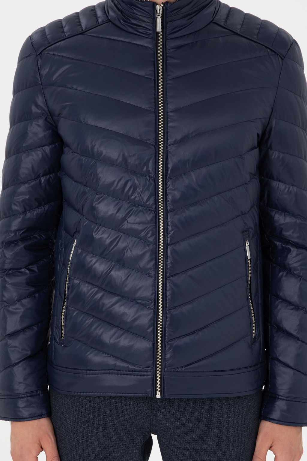 Мужское темно-синее пальто Неожиданная скидка в корзине - U.s. polo assn фото 6