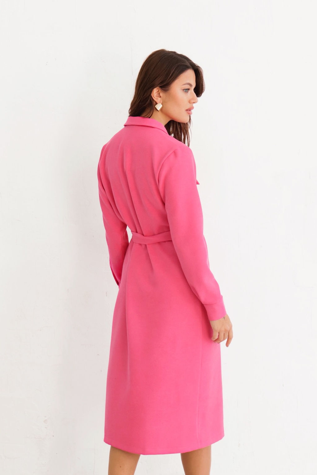 Платье-рубашка с английским воротником - Martichelli фото 37