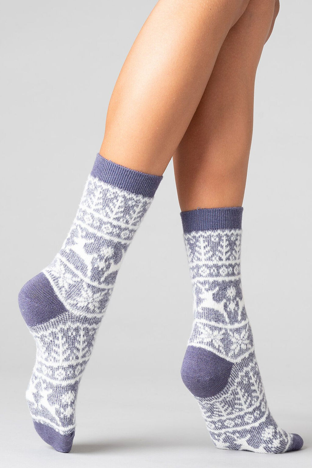 Носки 929730 Арт WS3 WOOL 2302 VIOLA - Giulia фото 2