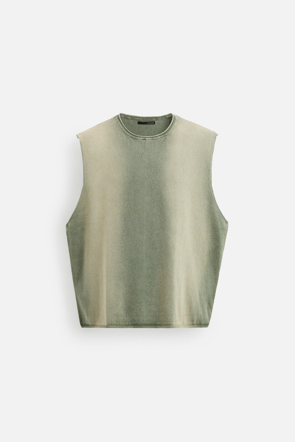 WASHED KNIT TANK TOP - Zara фото 7