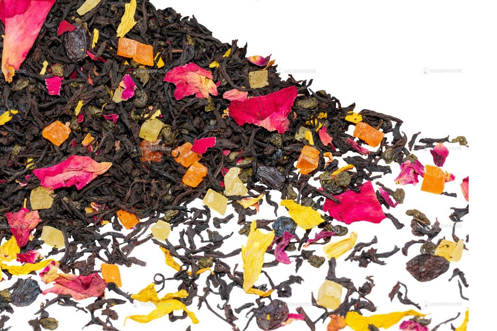 Черный ароматизированный чай GRUNBERG LITE  Царица Нефертити   фото 4