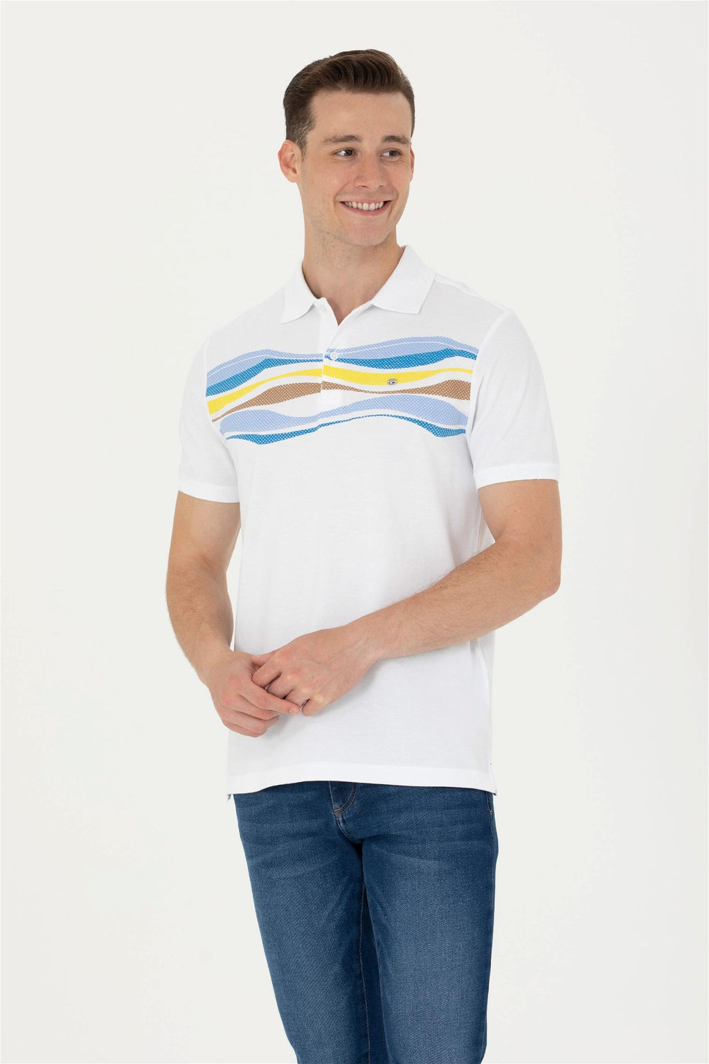 U. S. Polo Assn Мужская футболка поло Saks - U.s. polo assn фото 10