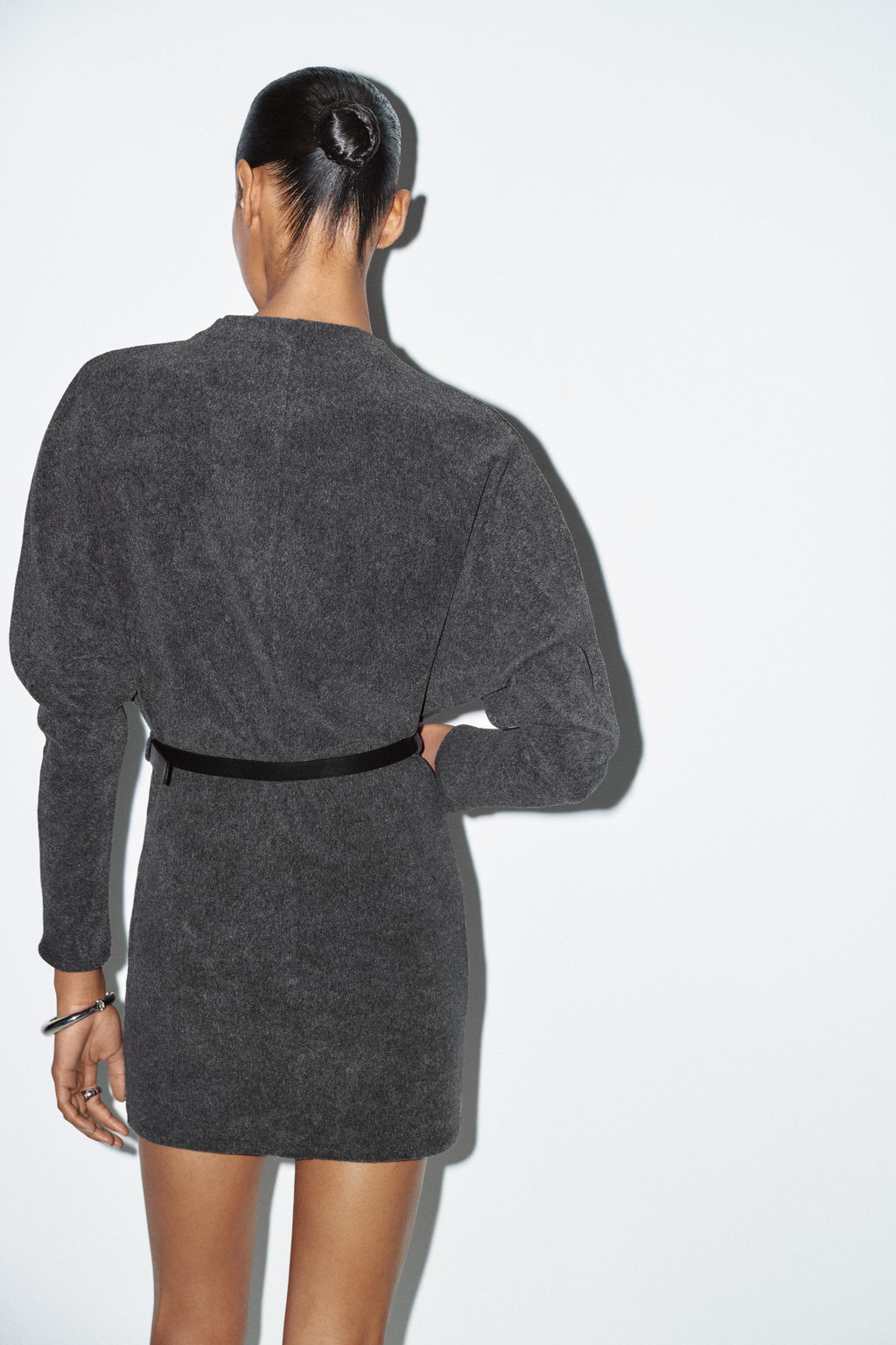 SOFT BELTED DRESS - Zara фото 7