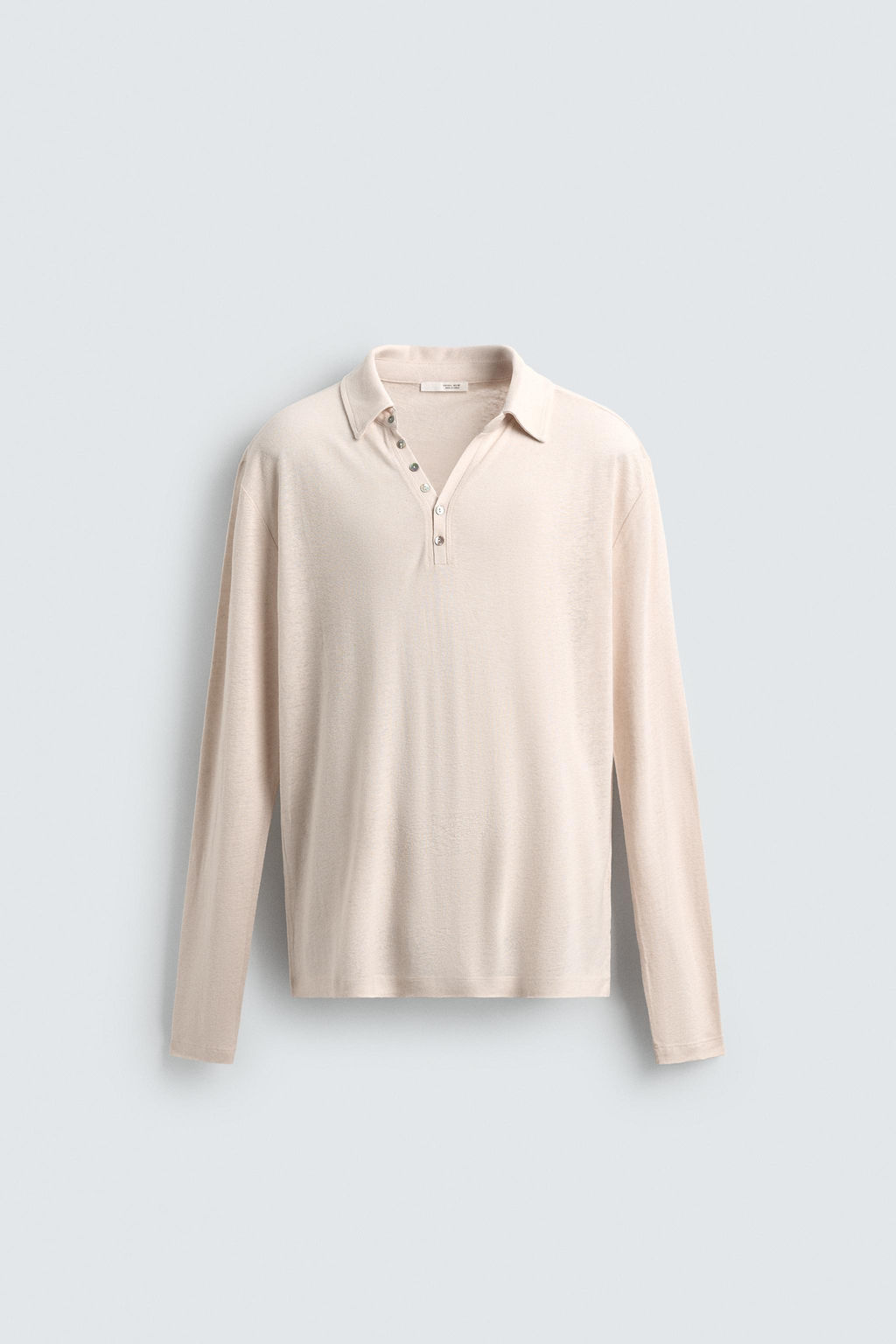 POLO RELAXED FIT VISCOSA - LINO / Rosa - Zara фото 7