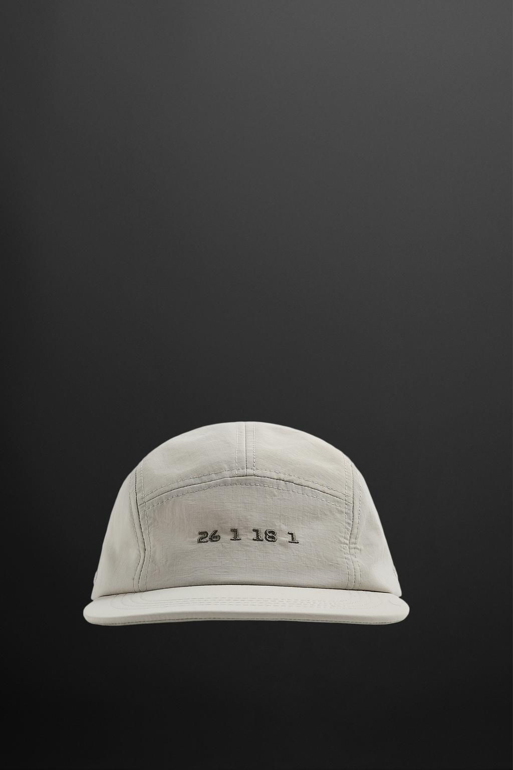 EMBROIDERED TECHNICAL CAP - Zara фото 6