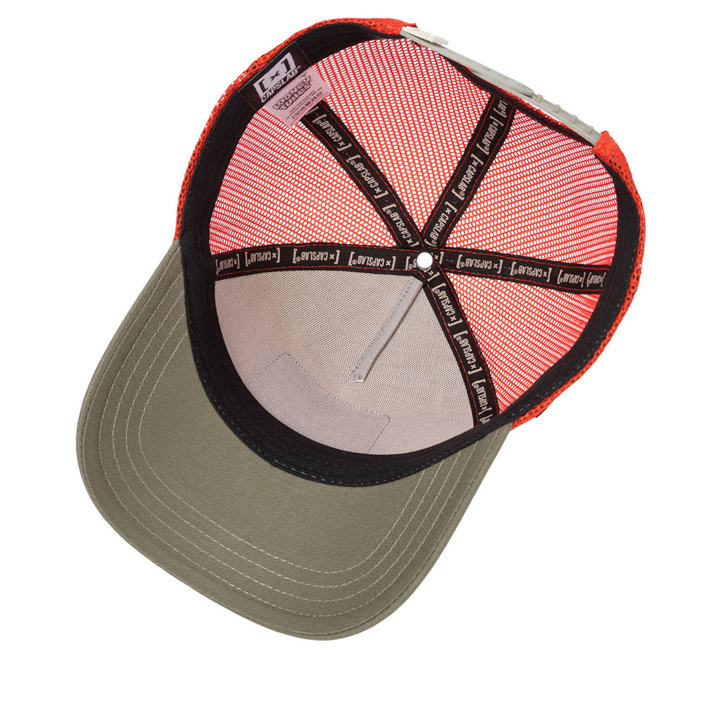 Бейсболка CAPSLAB арт. CL/LOO11/1/CT/BUG1 Looney Tunes Bugs Bunny (оливковый / кремовый) фото 2