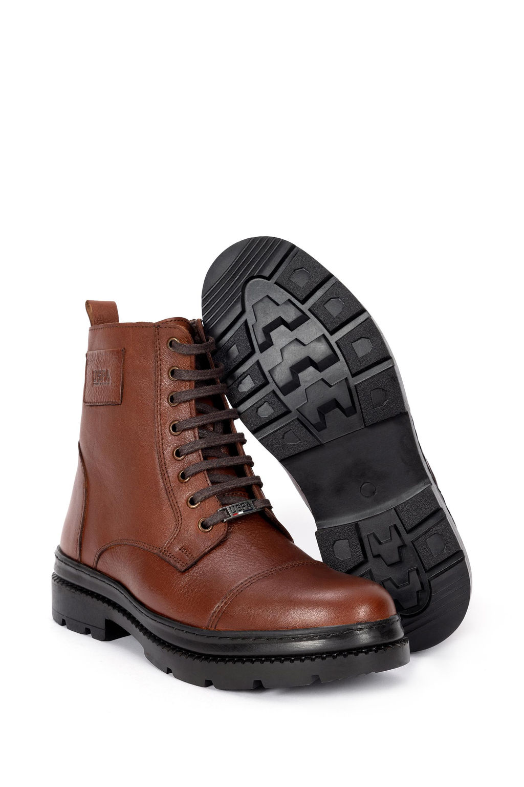 U. S. Polo Assn Мужские светло-коричневые ботинки - U.s. polo assn фото 5