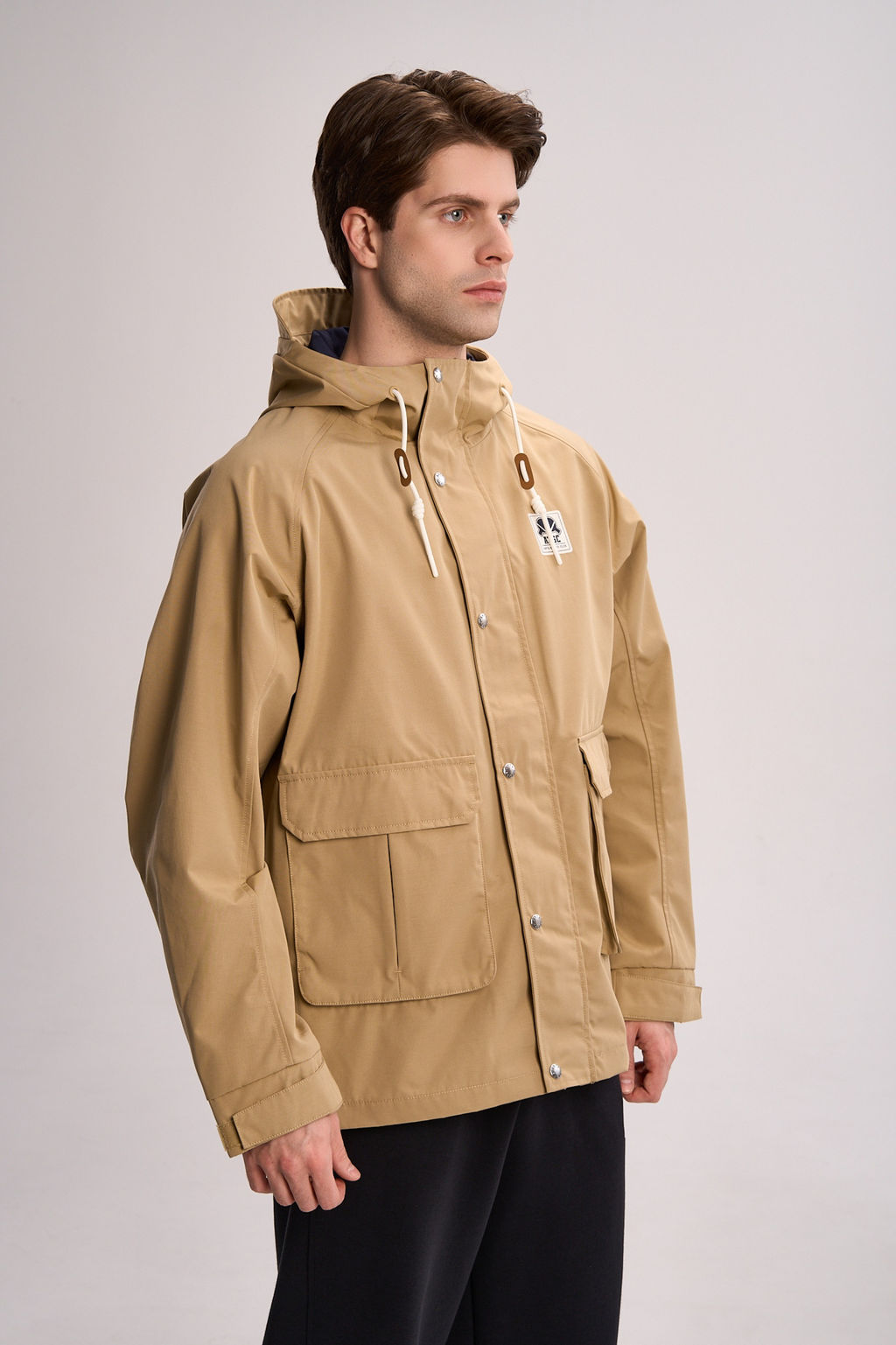 Куртка утепленная Светло-коричневый ANTA SPORTS CLUB Fleece Jacket  фото 5