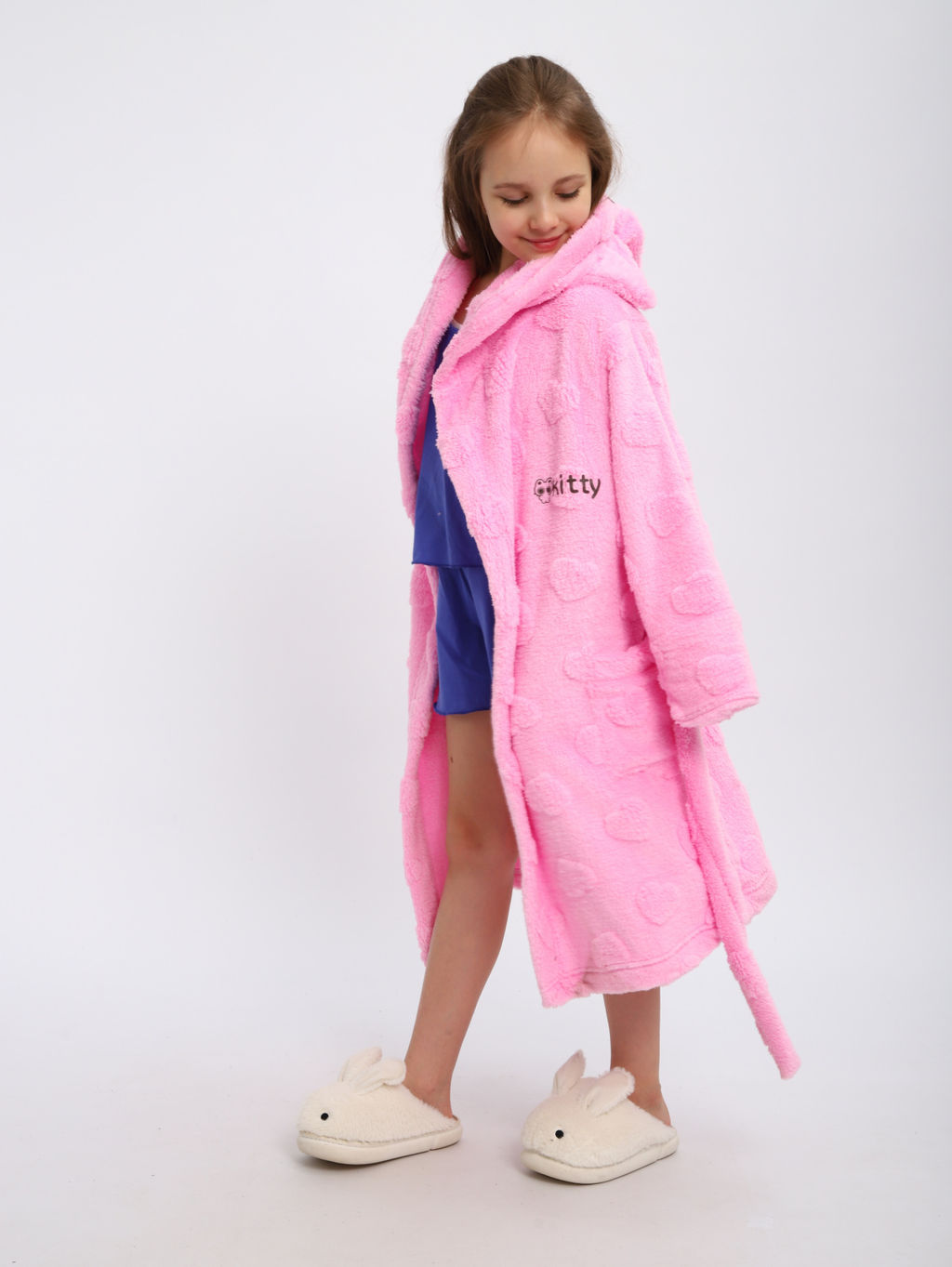 Халат "Отдых" розовый