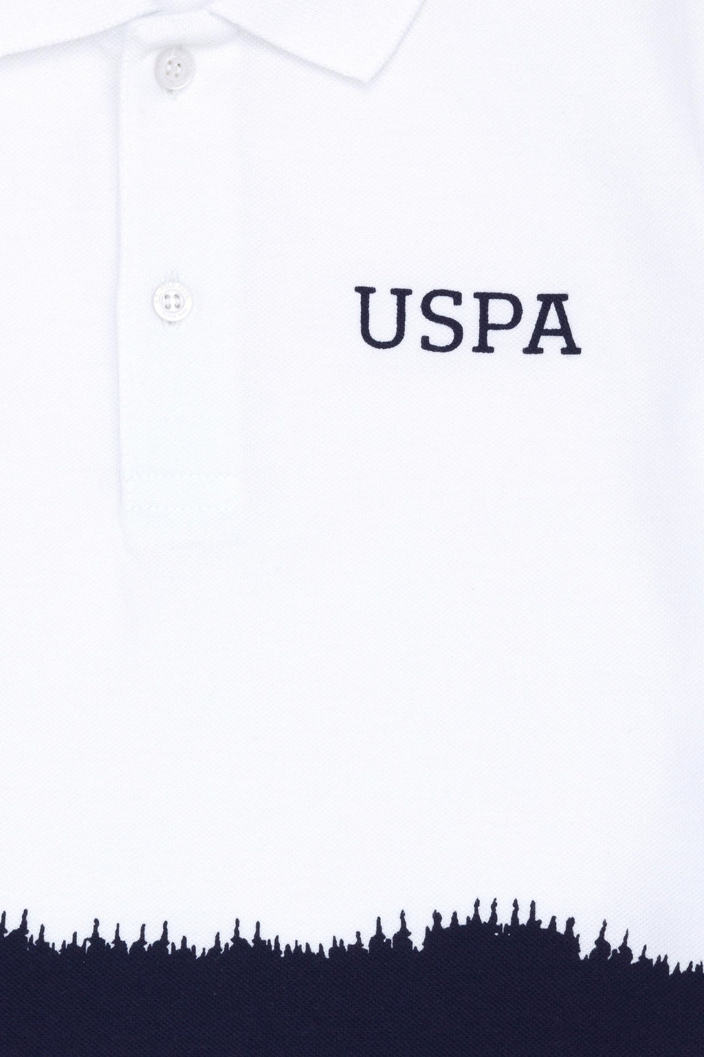 Темно-синяя футболка с воротником-поло для мальчика Неожиданная скидка в корзине - U.s. polo assn фото 8